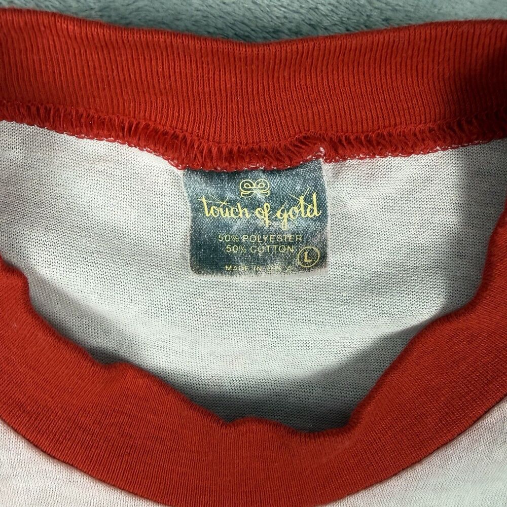 Vintage 1985 Interstate Series Cardinals Vs Royals Ringer Tee XL 80s MLB Rare - Picture 3 of 6